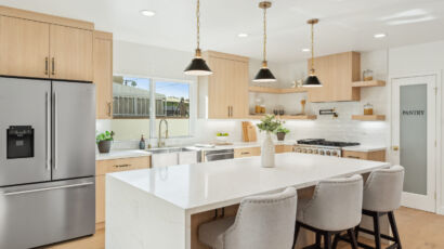 open concept kitchen remodel