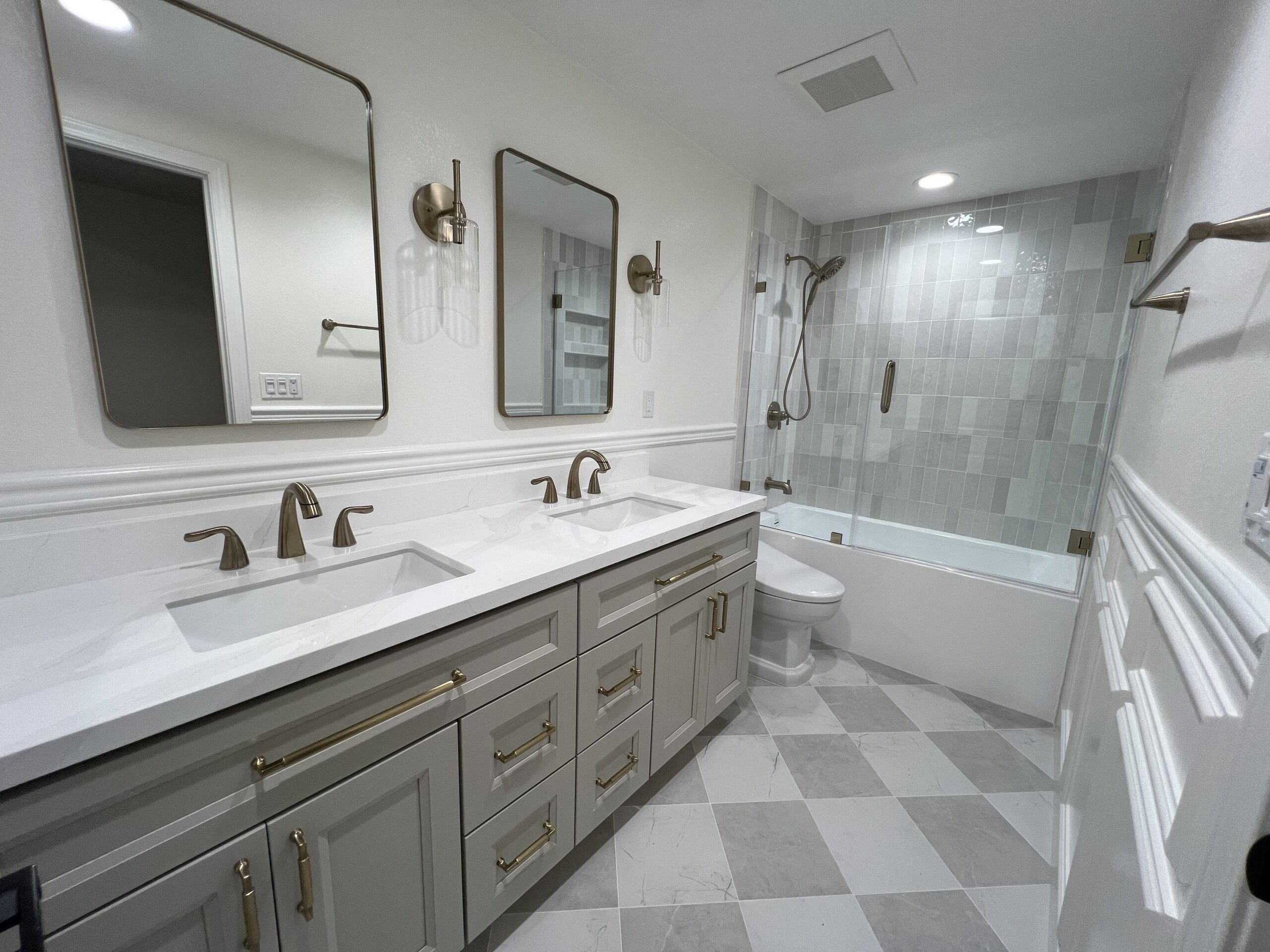 Master Bathroom remodeling WM construction
