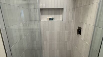 walk-in shower design
