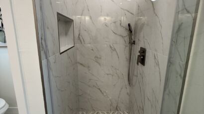 walk-in shower design