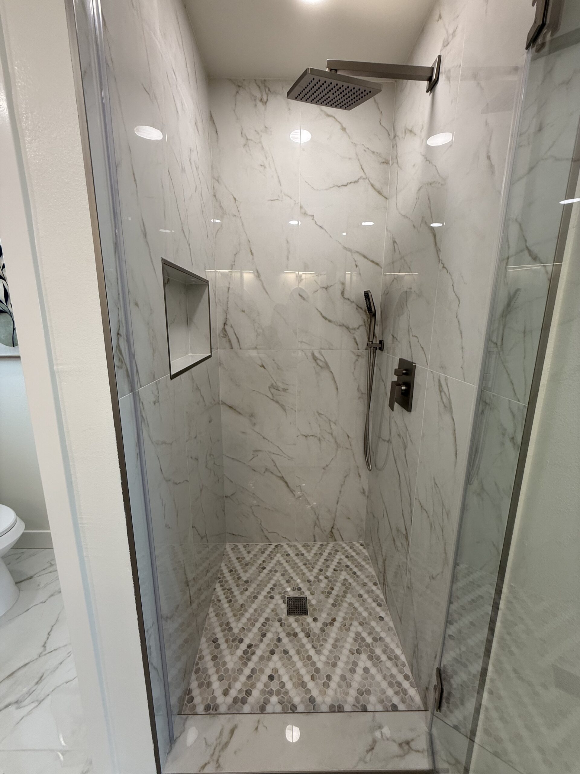 walk-in shower design