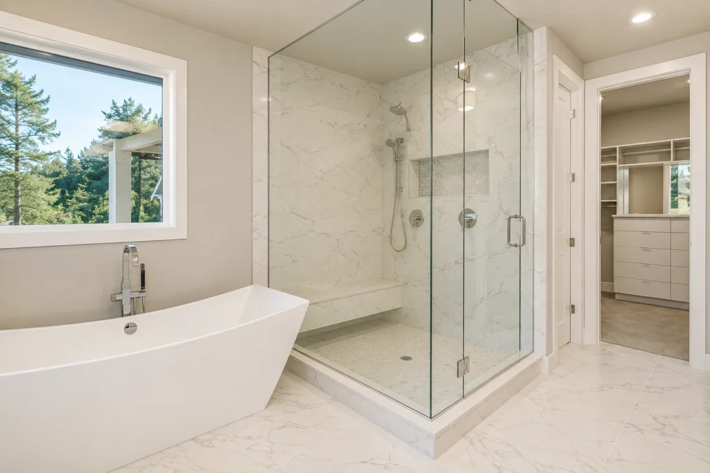 walk-in shower cost Rancho Cucamonga