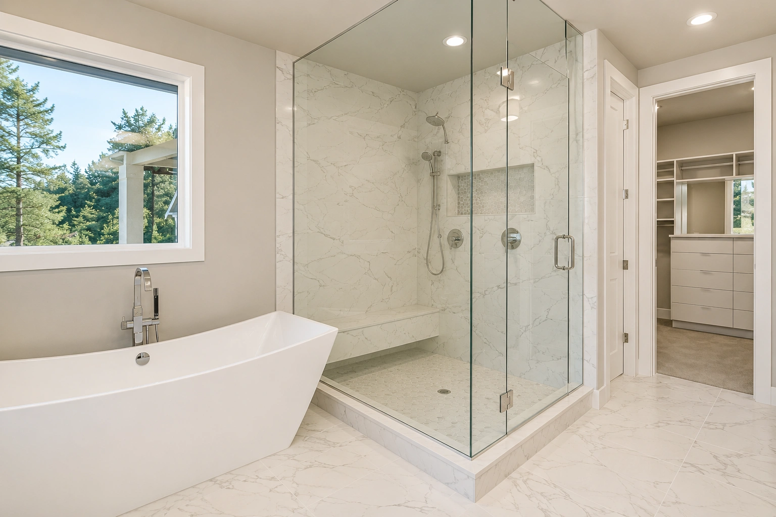 walk-in shower cost Rancho Cucamonga