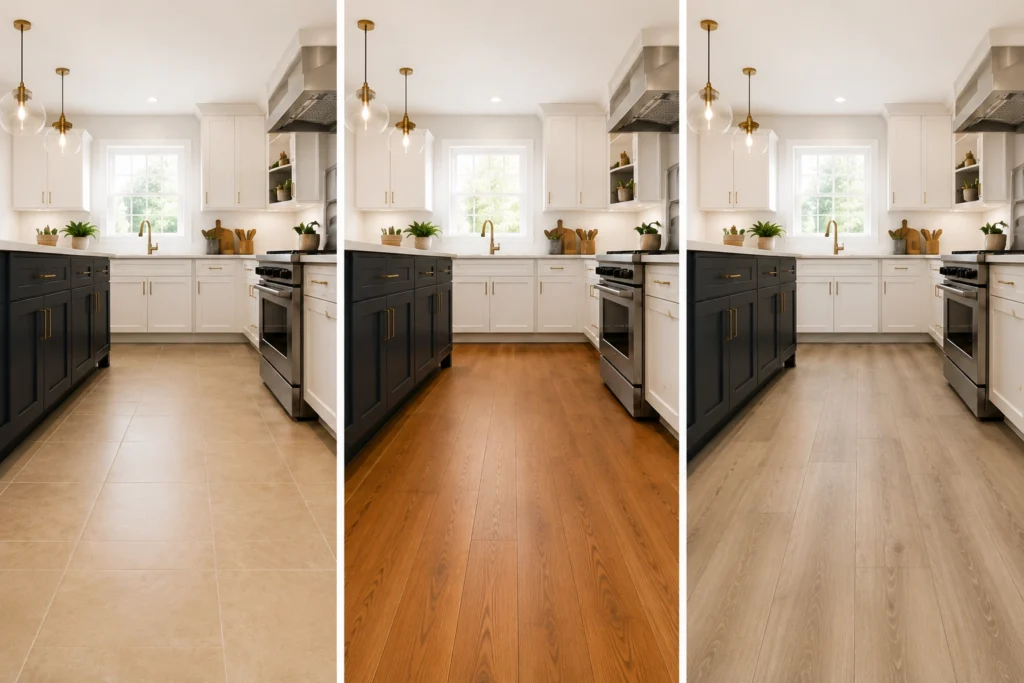 best kitchen flooring options Inland Empire