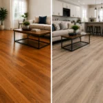 hardwood vs luxury vinyl plank flooring