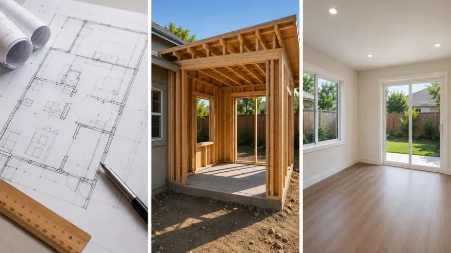 room addition timeline Inland Empire