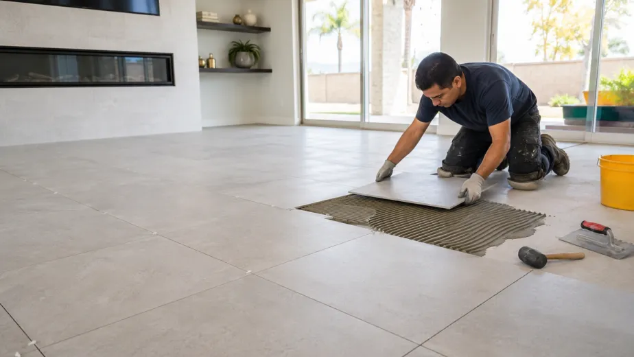 tile flooring installation Rancho Cucamonga