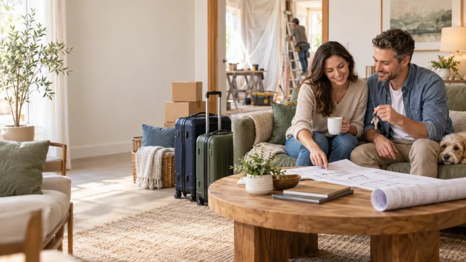 where to live during home remodel