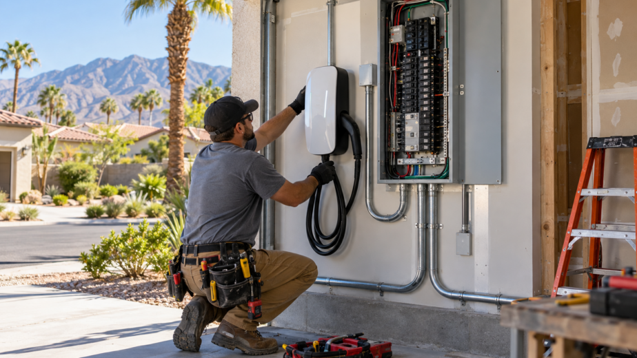 EV charger panel upgrade Ontario
