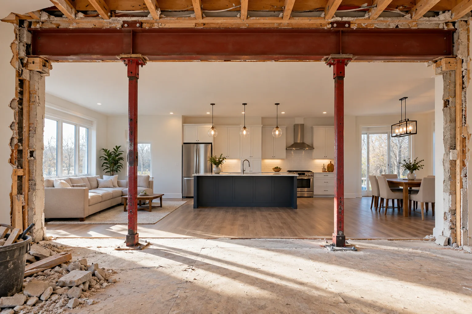 load bearing wall removal Ontario